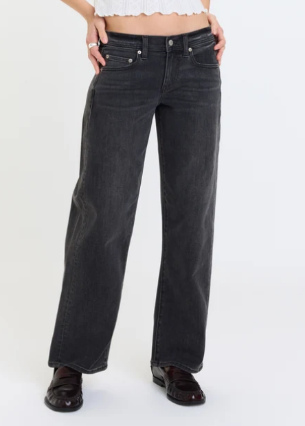 Replay Low Rise V-Waist Soft Barrel- Motion