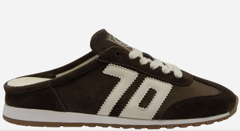 Venice Backless Sneaker- Velvet Coffee