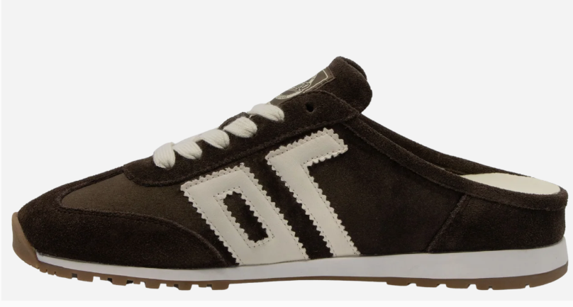 Venice Backless Sneaker- Velvet Coffee