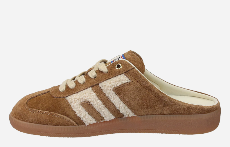 Easter Backless Sneaker- Tobacco