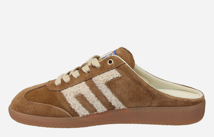 Easter Backless Sneaker- Tobacco
