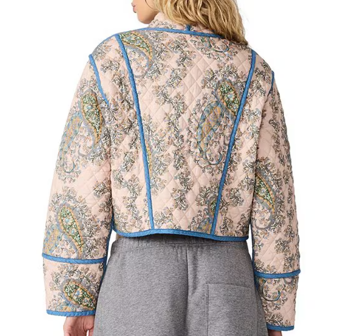 Adalynn Jacket- Pearl Blush