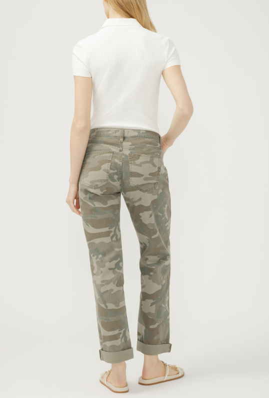 Chelsea MR Straight Jean- Camo