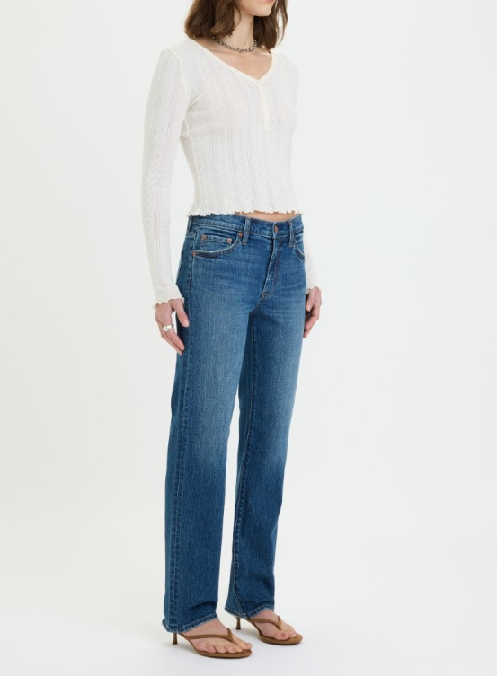 Rebel MR Slim Straight Jean- Surge