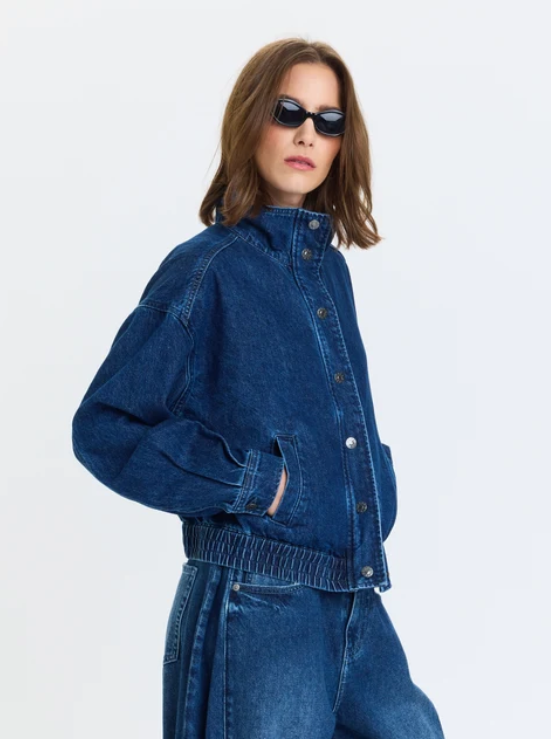 Phantom Funnel Neck Jacket- Rush