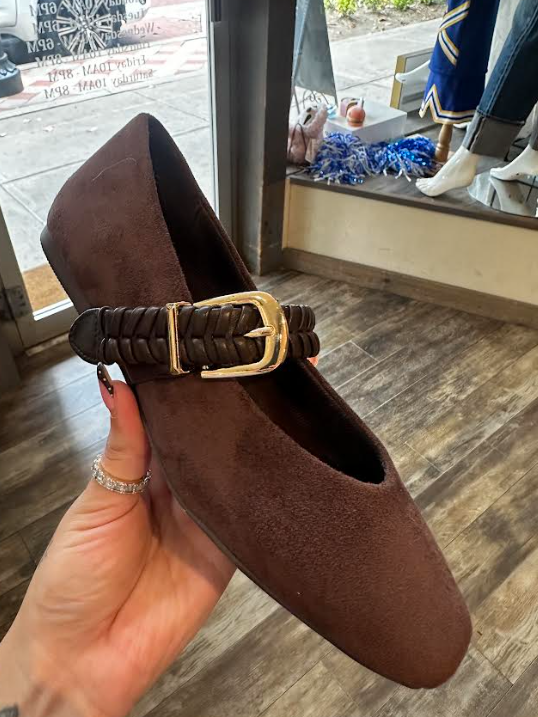Murina Ballet Flat- Brown