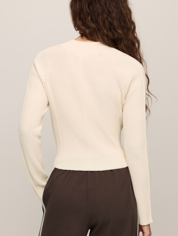 Summit Half Zip Sweater- Sandstone