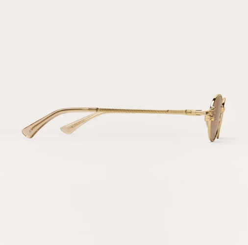 Porto Gold Sunglasses- Sand Polarized