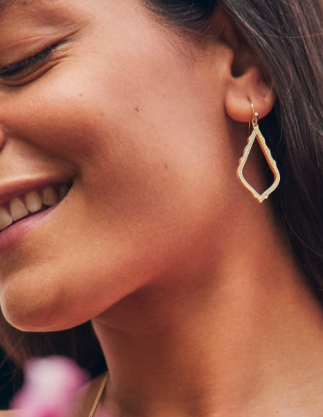 Sophia Earrings- Gold Metal
