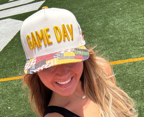 Game Day Embroidered Hat