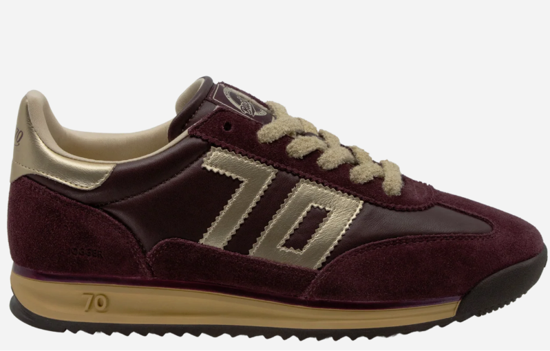 Jogger W26 Sneaker- Wine Gold