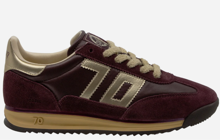 Jogger W26 Sneaker- Wine Gold