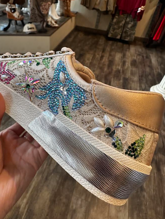Bailey Sneaker- Nude