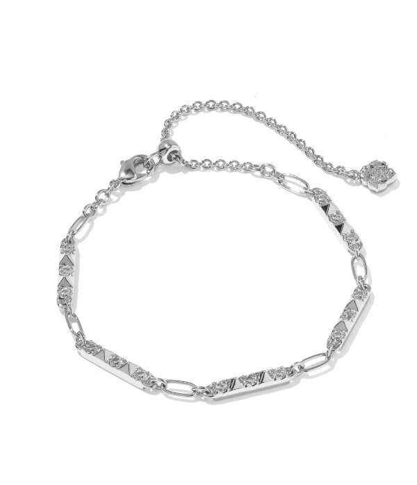 Fate Set of 2 Delicate Chain Bracelets Silver