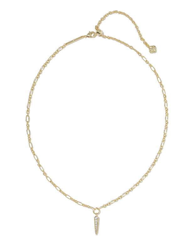 Fate Short Pendant Necklace Gold