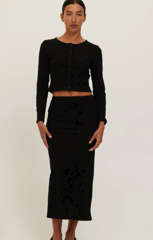 Del Rey Cardi- Black