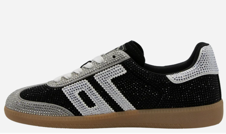 Stars Sneaker- Black/Silver