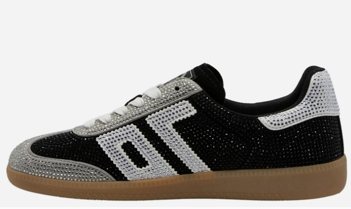 Stars Sneaker- Black/Silver
