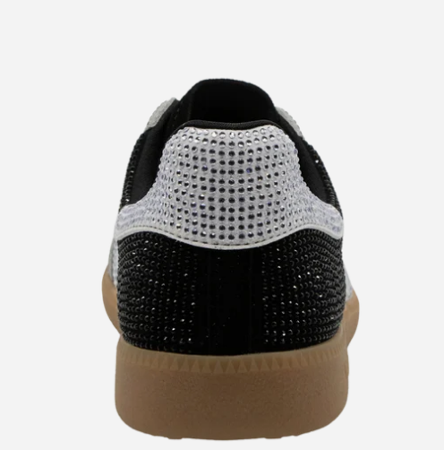 Stars Sneaker- Black/Silver