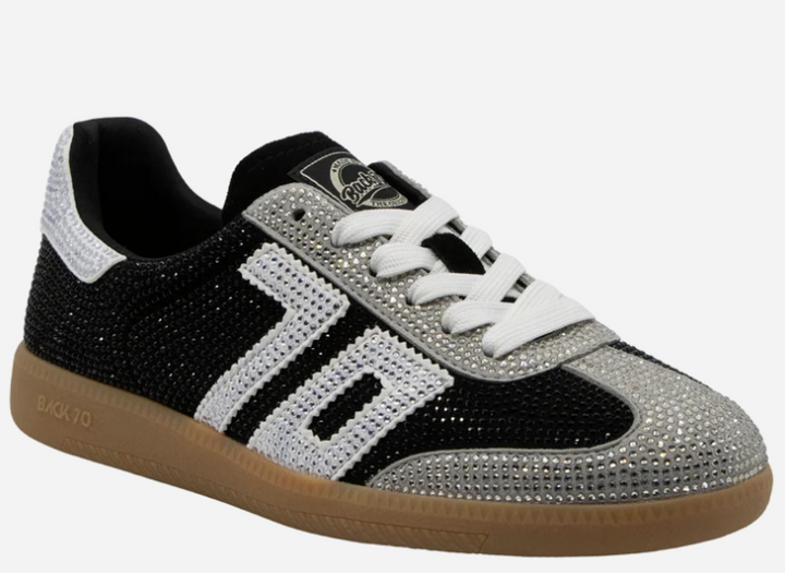 Stars Sneaker- Black/Silver