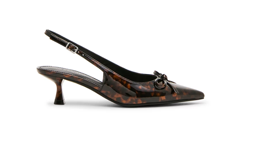 Vogue Slingback Heel- Tortoise