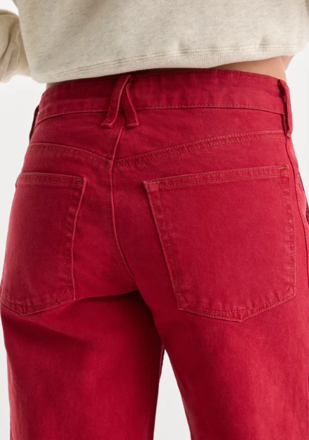 Vintage Wide Crop Jeans- Scooter