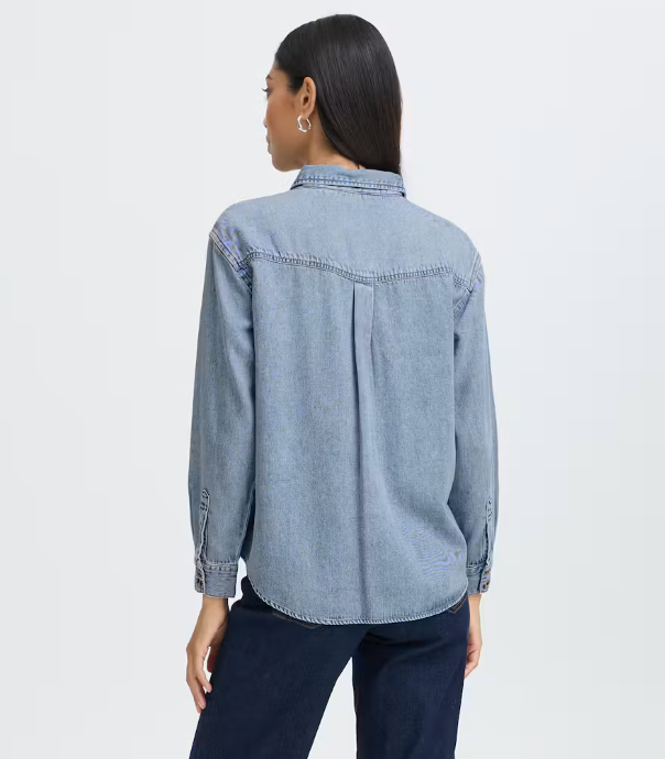 Bylevena Shirt- Light Blue Denim