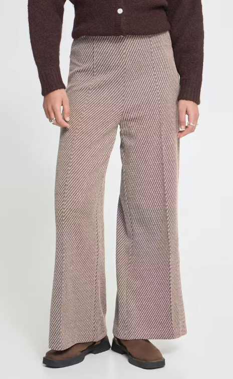 IhKate Twillish Wide Trouser- Java