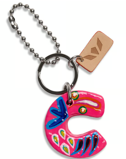 Paper Mache Alphabet Charms