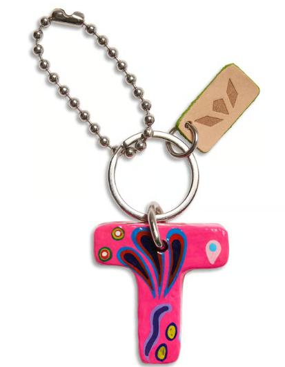 Paper Mache Alphabet Charms