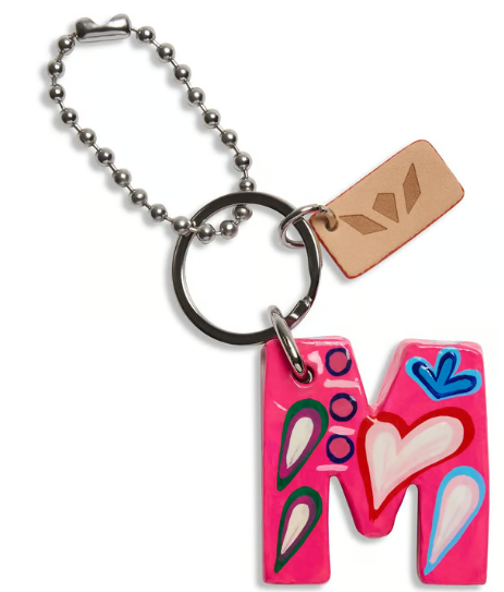 Paper Mache Alphabet Charms