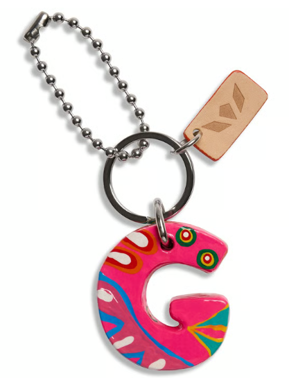 Paper Mache Alphabet Charms