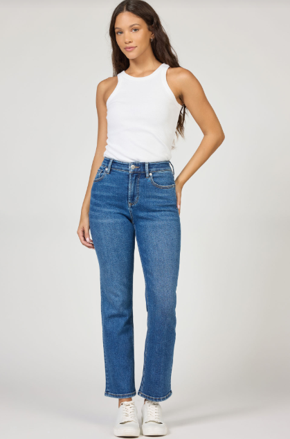 Anika Straight Leg Jean- La Rambla