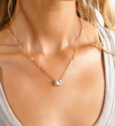 Baby Hello Gorgeous Micro Samantha Necklace