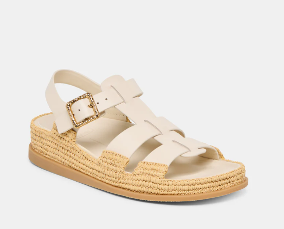Shenna Sandal- Bone Leather - 9