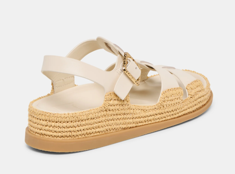 Shenna Sandal- Bone Leather