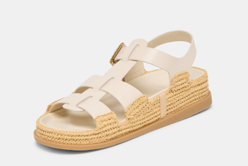 Shenna Sandal- Bone Leather