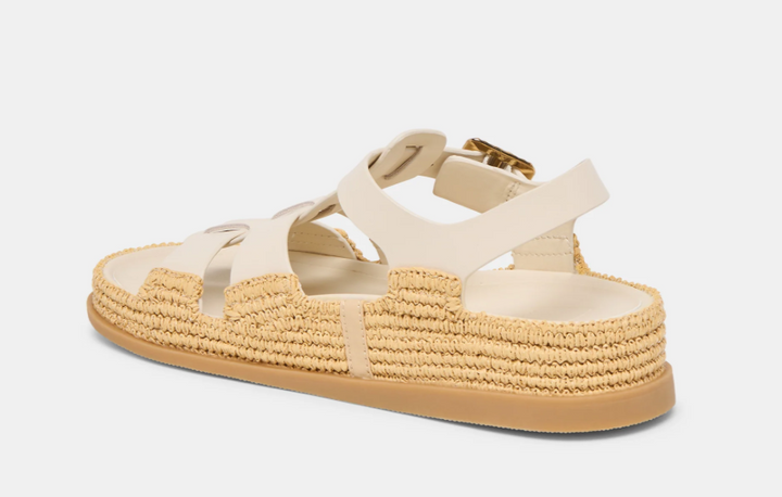 Shenna Sandal- Bone Leather