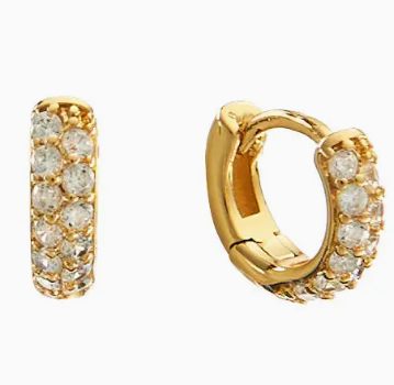 Waterproof Gold Crystal Huggies