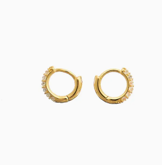 Waterproof Gold Crystal Huggies