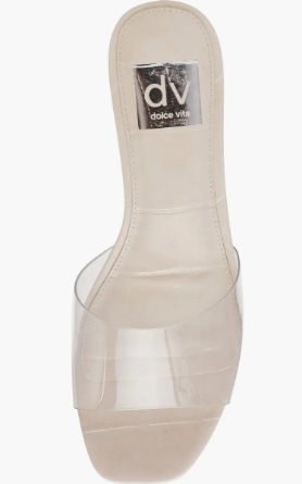 Brendah Heel- Ivory Croc - 6