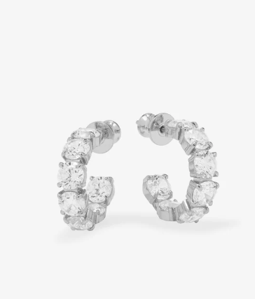 "Oh She Fancy'".75 Hoops-SILVER