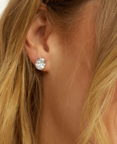 Hello Gorgeous Studs- Silver