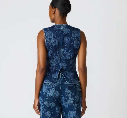Wesley Top- Rose Frost