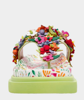 Kammeron Sandal Natural Floral Multi - 6