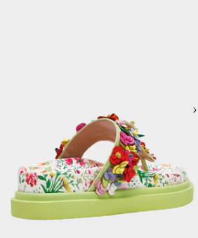 Kammeron Sandal Natural Floral Multi - 6