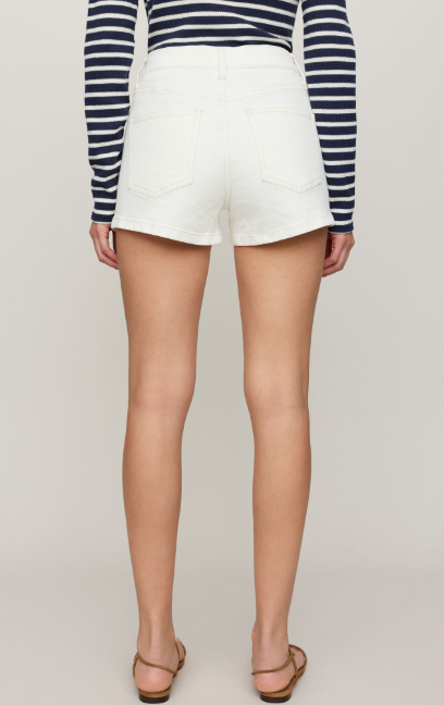 Camila High Rise A Line Short- Cloud