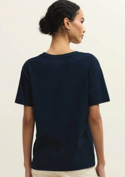 Voyage Boyfriend Tee- Eclipse - Xs