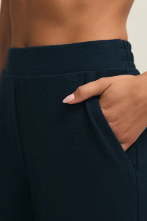 Andre Wide Leg Pant- Eclipse