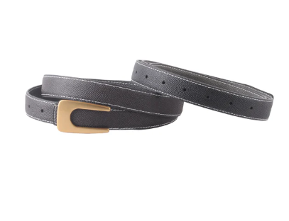 Reversible Leather Belt- BRN/BLK